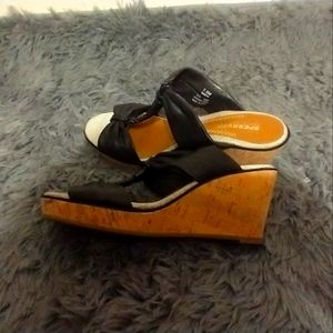 Sperry slide on wedges